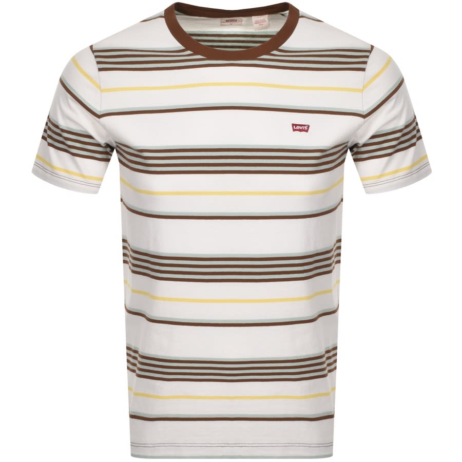 Alternative Image for ProductLevis Original Crew Neck Logo T Shirt White1